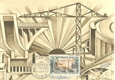 Carte maximum Premier Jour #13