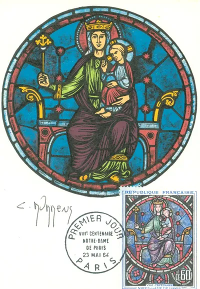 Carte maximum Abbayes, Basiliques, Cathedrales et Eglises #10