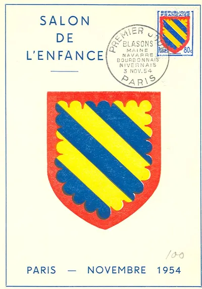 Carte maximum Blason du Nivernais