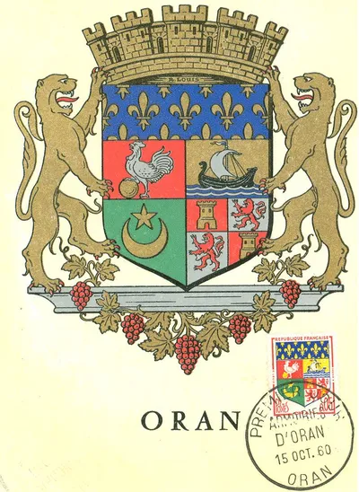 Carte maximum Blason d'Oran
