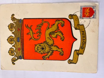 Carte maximum Armoiries et Blasons #15