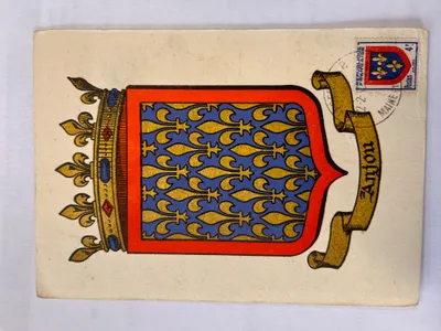 Carte maximum Armoiries et Blasons #17