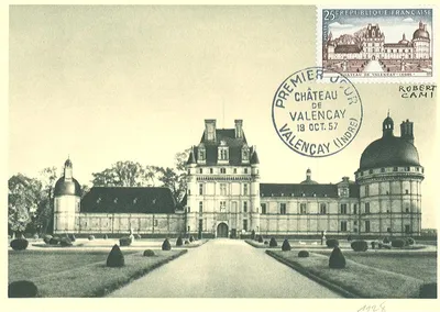 Carte maximum Chateau de Valencay