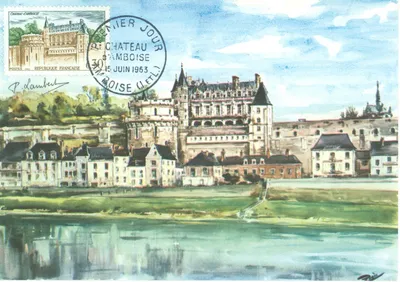 Carte maximum Chateau d'Amboise