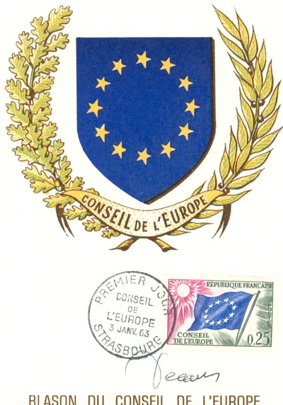 Carte maximum Conseil de l'Europe #2