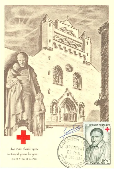 Carte maximum Croix-Rouge #2