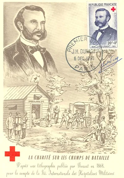 Carte maximum Croix-Rouge #4