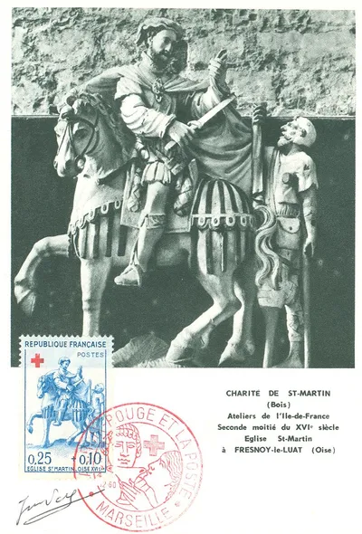 Carte maximum Croix-Rouge #8