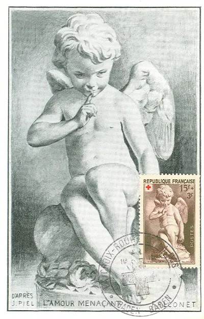 Carte maximum Croix-Rouge #14