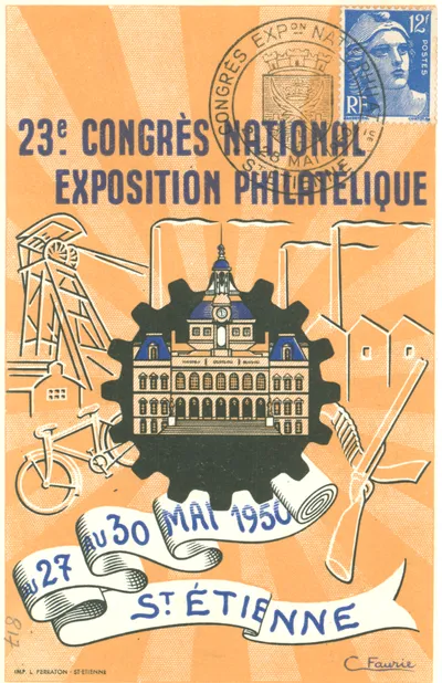 Carte maximum Expositions Philateliques #7