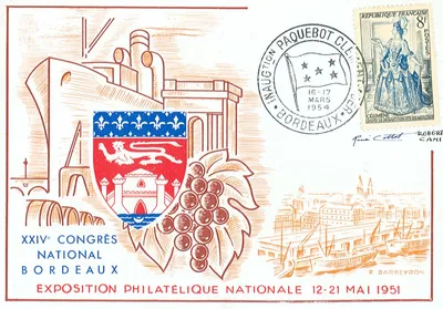 Carte maximum Expositions Philateliques #9