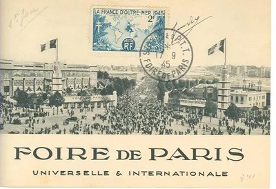 Carte maximum Foires et Salons #6