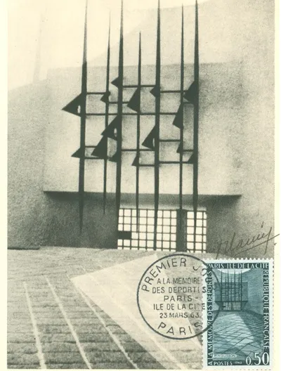 Carte maximum Memorial de la Deportation - Ile de la Cite