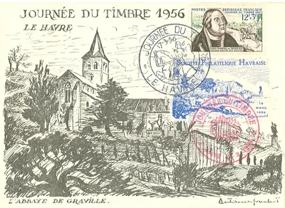 Carte maximum Journee du Timbre #3