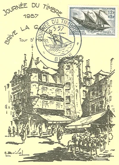 Carte maximum Journee du Timbre #7