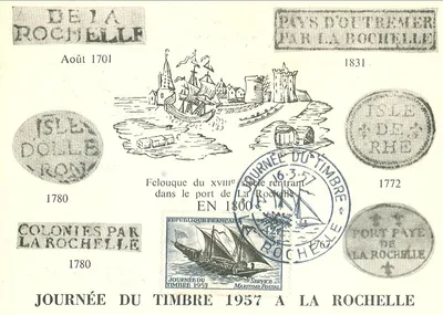 Carte maximum Journee du Timbre #13