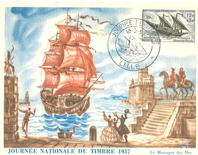 Carte maximum Journee du Timbre #18