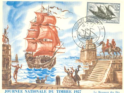 Carte maximum Journee du Timbre #19