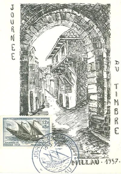 Carte maximum Journee du Timbre #21