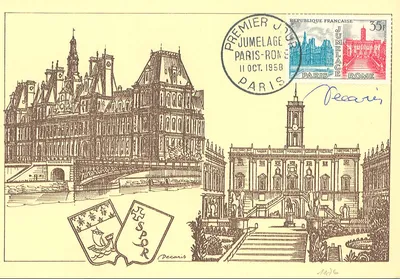 Carte maximum Jumelages #4