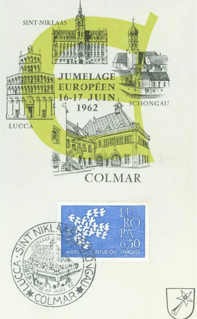 Carte maximum Jumelages #8