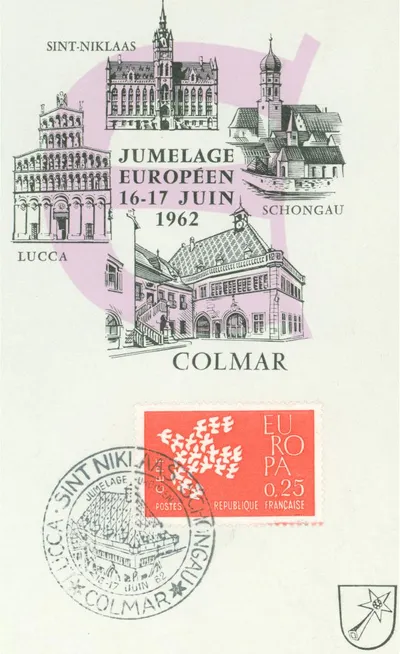 Carte maximum Jumelages #9