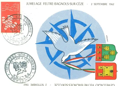 Carte maximum Jumelages #10