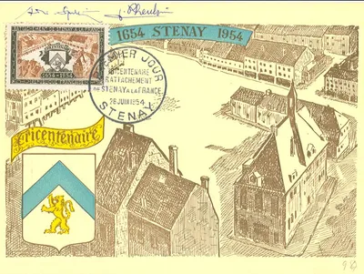 Carte maximum Rattachement a la France #5