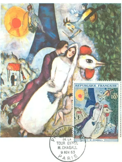 Carte maximum Les Maries de la Tour Eiffel