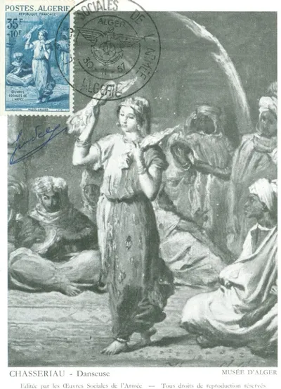 Carte maximum Danseuse