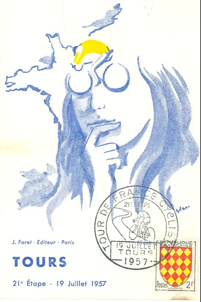 Carte maximum Tour de France #2