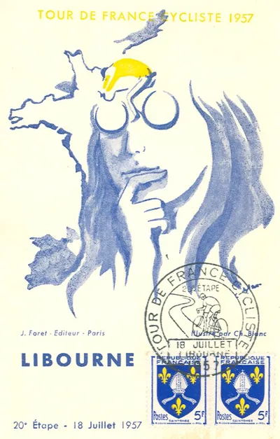 Carte maximum Tour de France #3