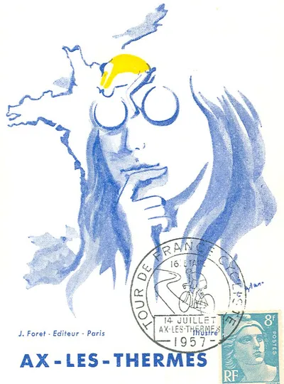 Carte maximum Tour de France #7