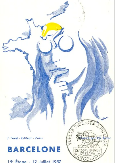 Carte maximum Tour de France #8