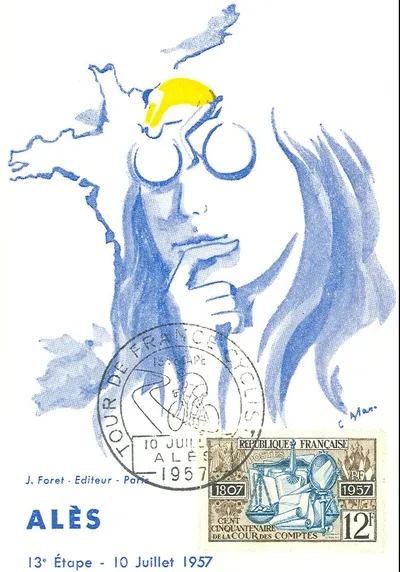 Carte maximum Tour de France #10