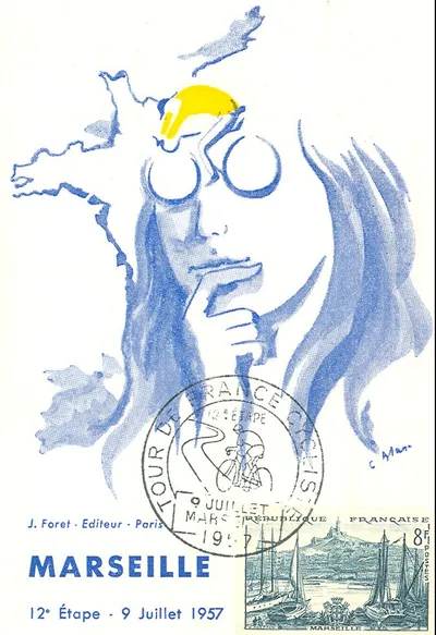 Carte maximum Tour de France #11