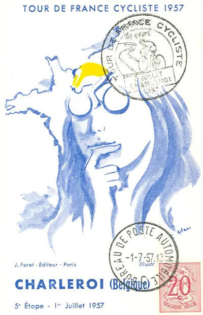 Carte maximum Tour de France #18