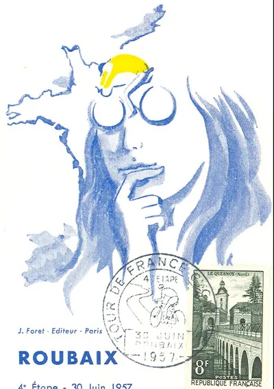 Carte maximum Tour de France #19