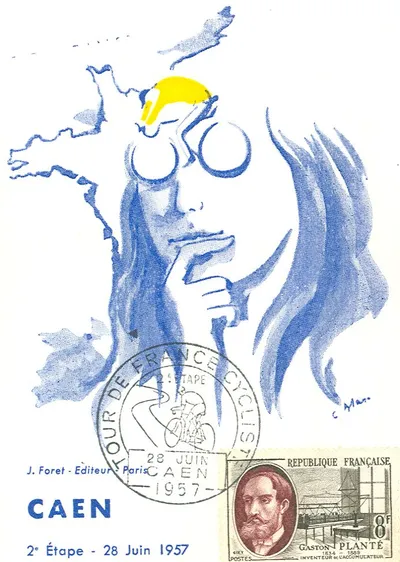 Carte maximum Tour de France #21